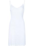 Majestic Filatures Short Slip Dress, Women's, Size: 3, White, Viscose