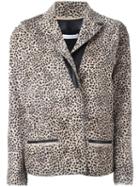 Ines & Marechal 'toscane' Jacket, Women's, Size: 36, Nude/neutrals, Goat Fur/cotton