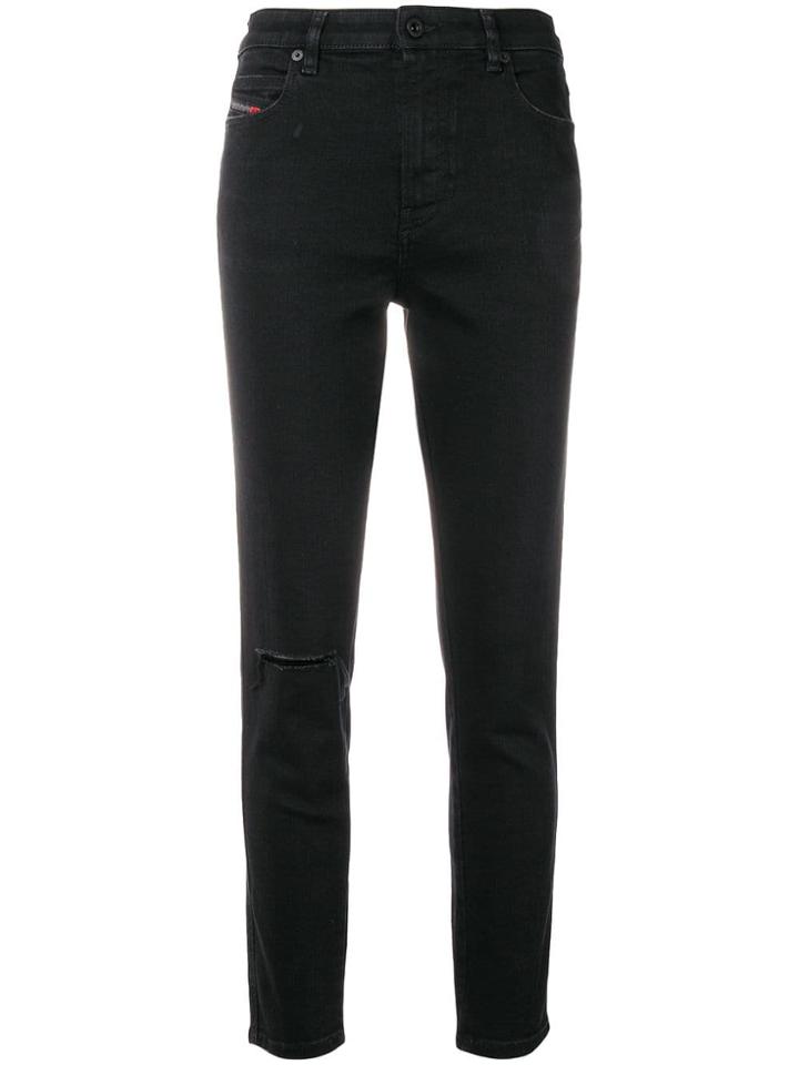 Diesel Babhila-high 084zn Jeans - Black