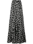 Carolina Herrera Flared High-waisted Trousers - Black