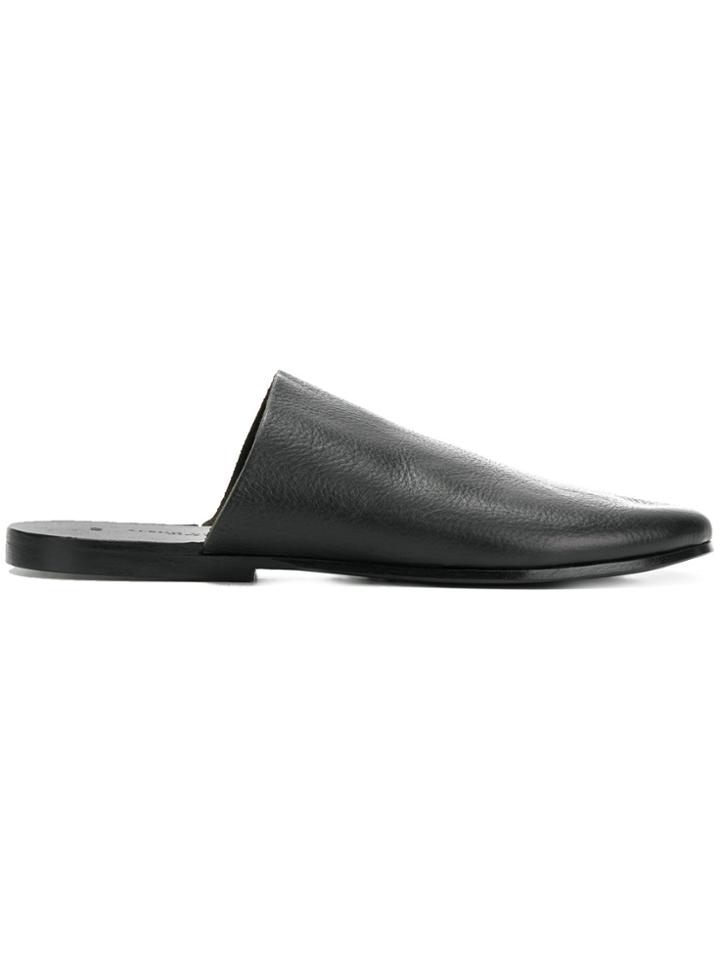 Album Di Famiglia Slip-on Slippers - Black