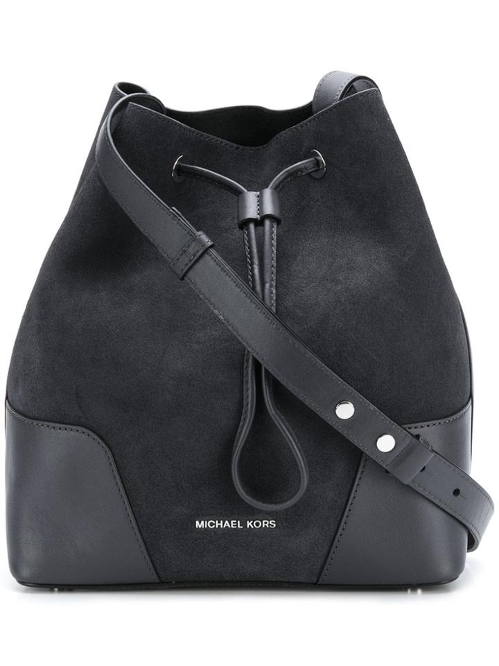 Michael Michael Kors Cary Medium Bucket Bag - Grey
