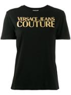 Versace Jeans Couture Printed Logo T-shirt - Black