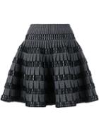 Azzedine Alaia Structured Jacquard Skirt