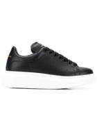 Alexander Mcqueen Classic Flat Sneakers - Black