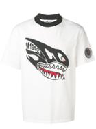 M1992 Shark Print T-shirt - White