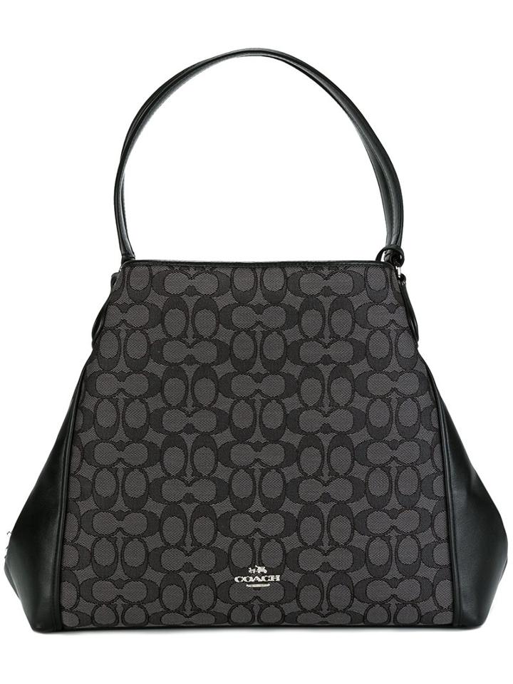Coach Double Handles Shoulder Bag, Women's, Grey
