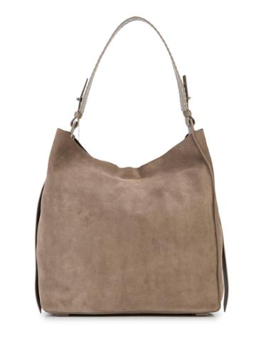 All Saints Billie North South Tote - Brown