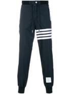 Thom Browne 4-bar Stripe Lightweight Ripstop Sweatpants - Blue