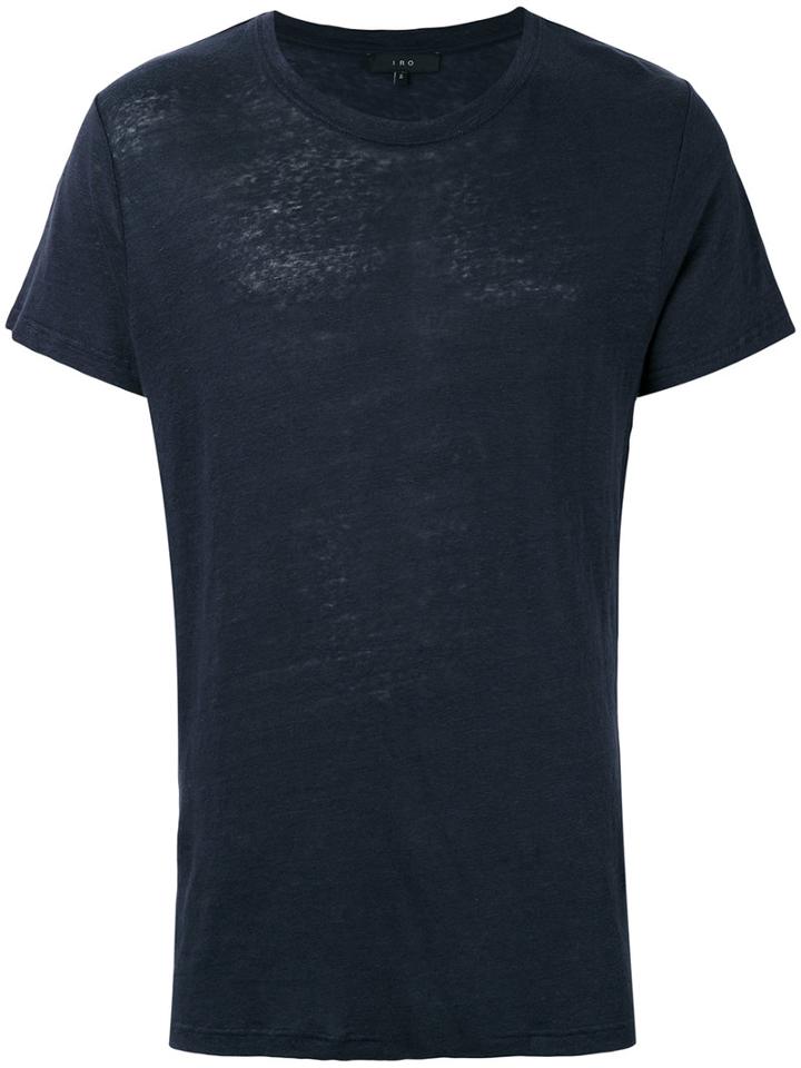 Iro Jaoui T-shirt, Men's, Size: Xl, Blue, Linen/flax