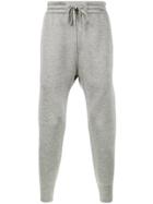 Helmut Lang Grey Drawstring Track Pants