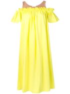 Neul Off-shoulder Style Dress - Yellow