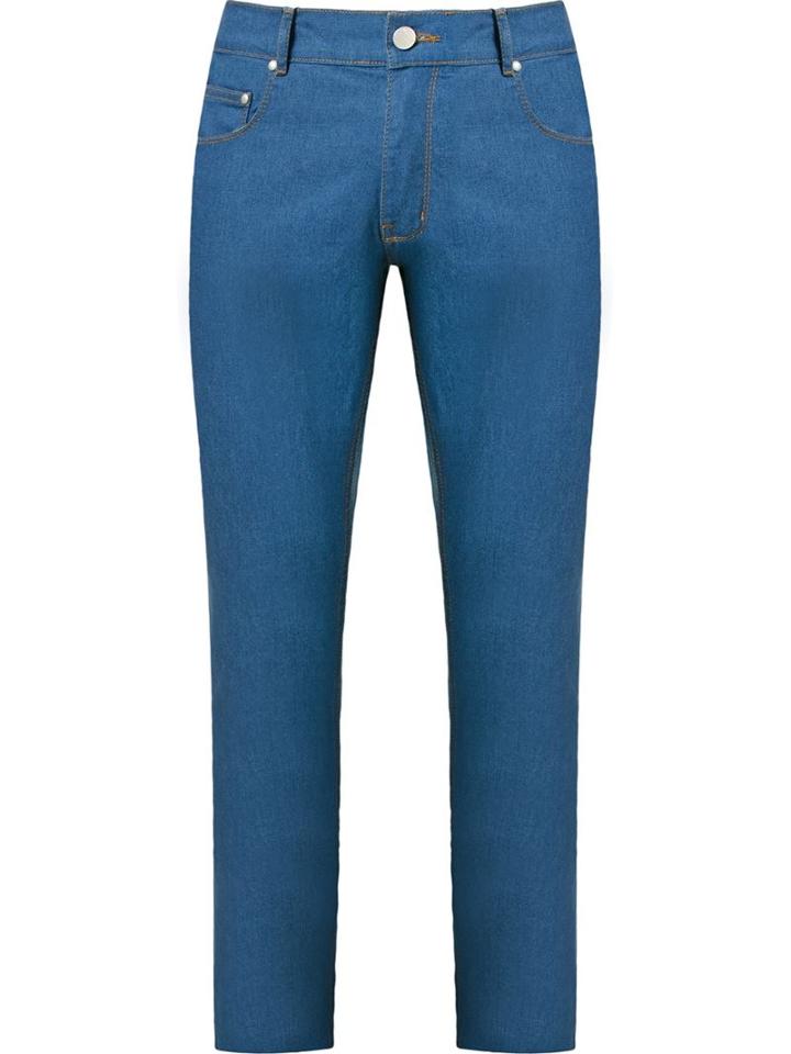 Amapô Straight Leg Jeans, Men's, Size: 36, Blue, Cotton/spandex/elastane