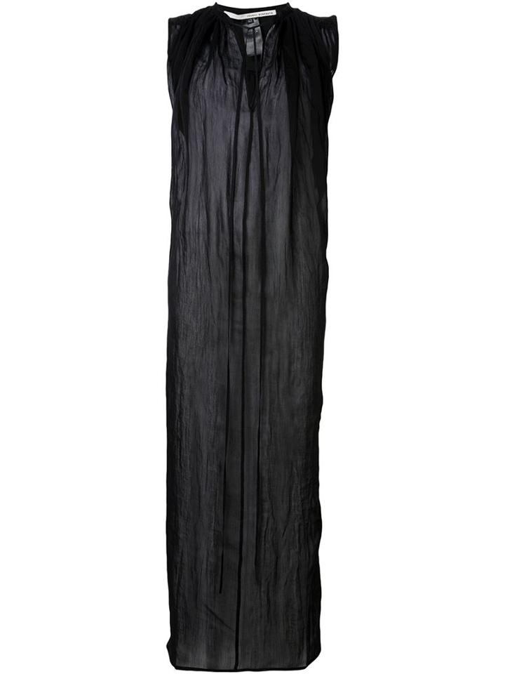 Isabel Benenato Long Sleeveless Shirt