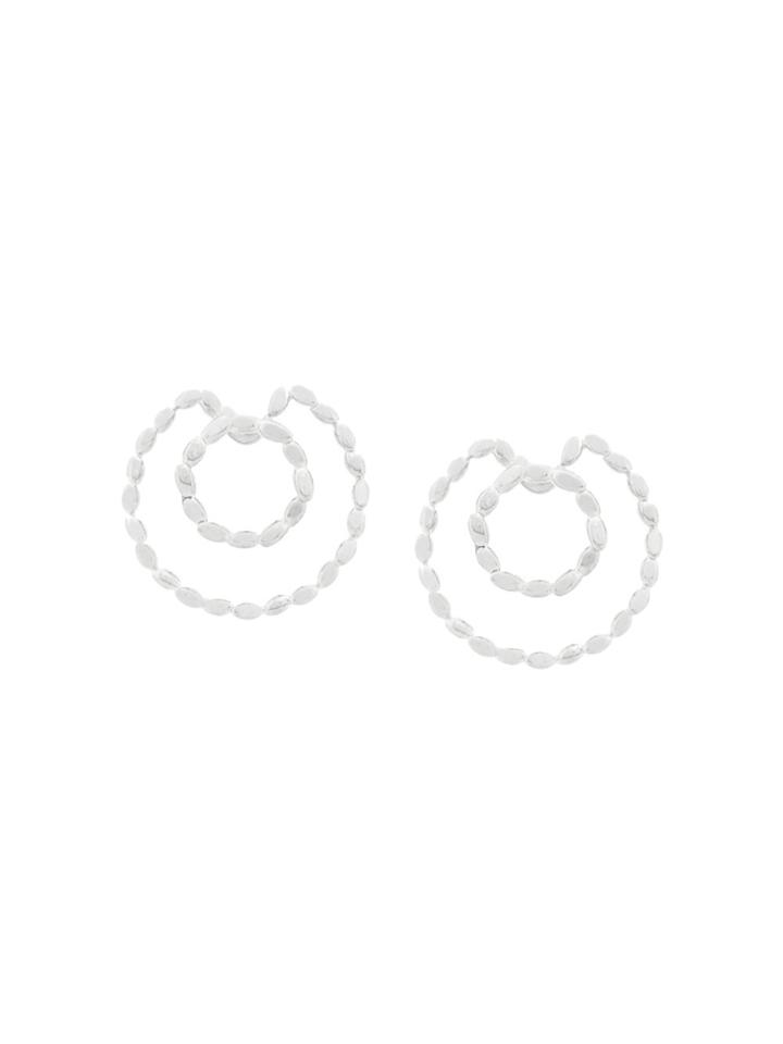 Bea Bongiasca Circle Rice Earrings - Metallic