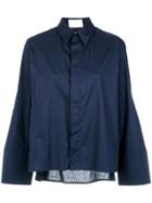 Lilly Sarti Wide Sleeves Shirt - Blue