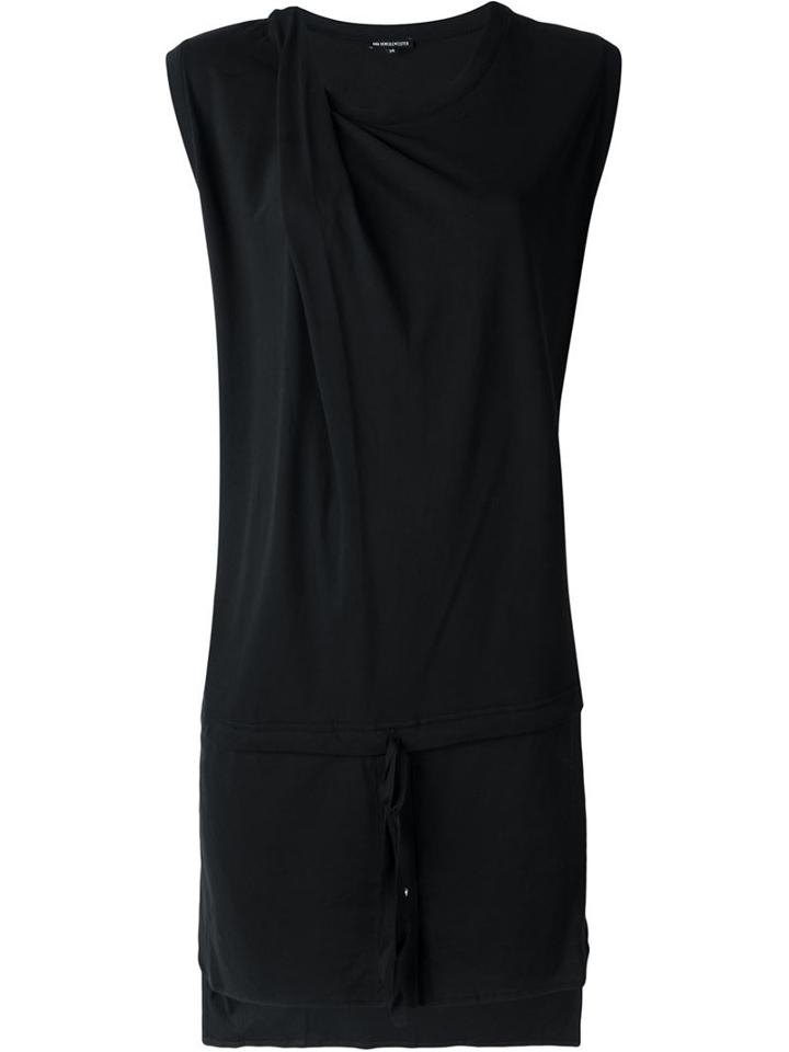 Ann Demeulemeester Buttoned Hem Dress