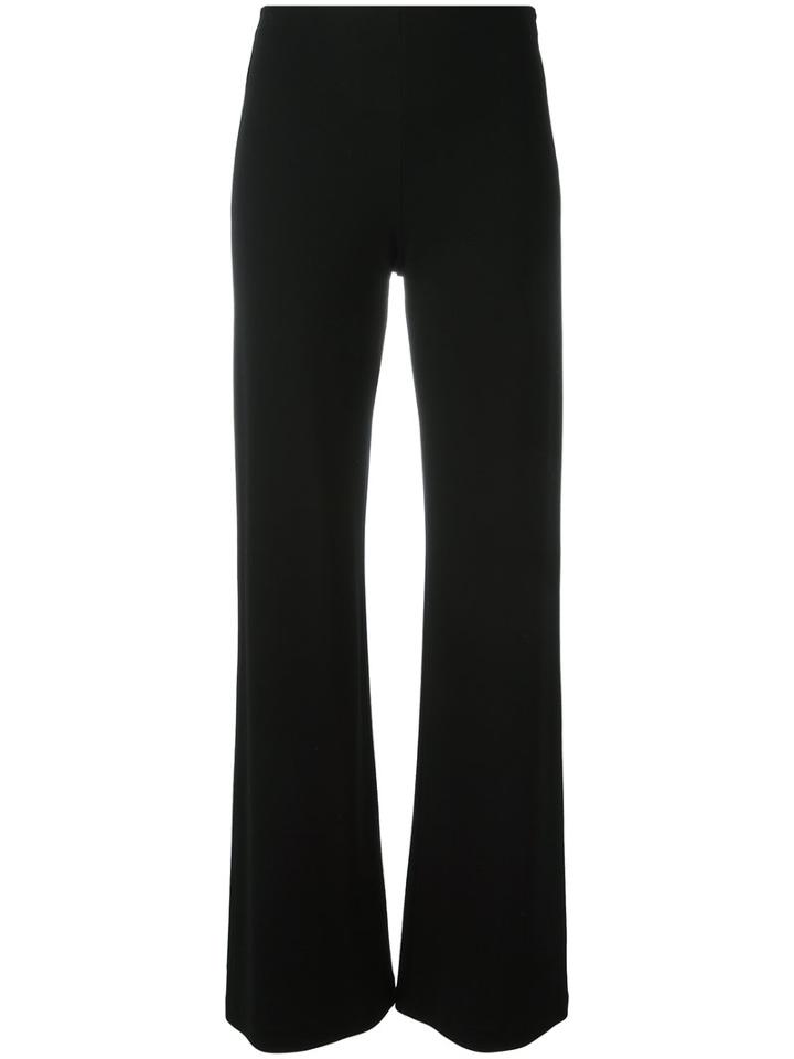 Max Mara Long Pants, Women's, Size: 44, Black, Polyamide/viscose
