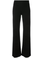 Max Mara Long Pants, Women's, Size: 44, Black, Polyamide/viscose