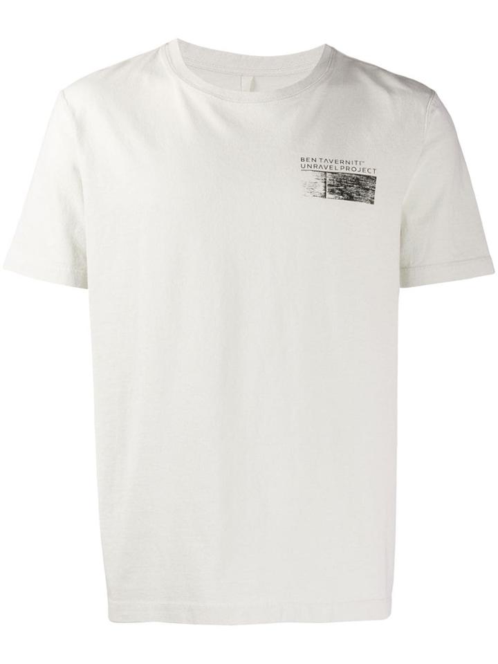 Unravel Project Printed Logo T-shirt - Grey