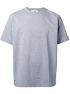 Hbns Wide Short Sleeved T-shirt, Men's, Size: Large, Grey, Cotton