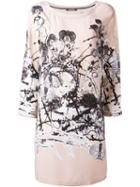 Roberto Cavalli Floral Print Shift Dress