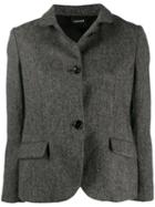 Aspesi Fitted Wool Jacket - Grey