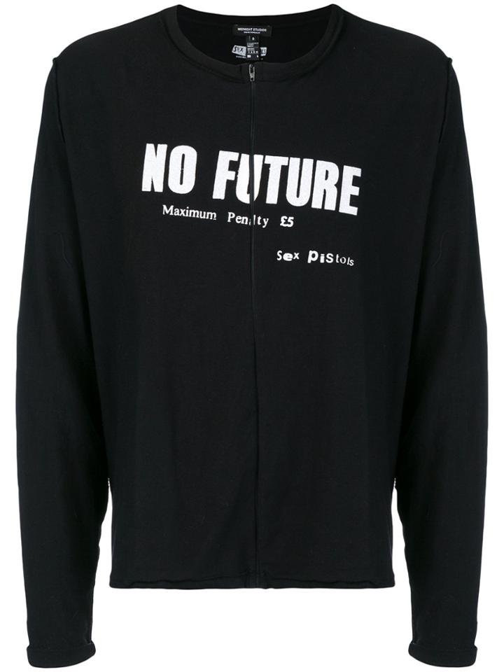 Midnight Studios No Future T-shirt - Black