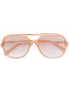 Chloé Eyewear Aviator Sunglasses - Nude & Neutrals