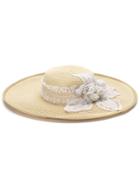 Martha Medeiros Embroidered Wide Brim Hat - Unavailable