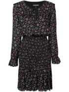 Emporio Armani Floral Dress - Black