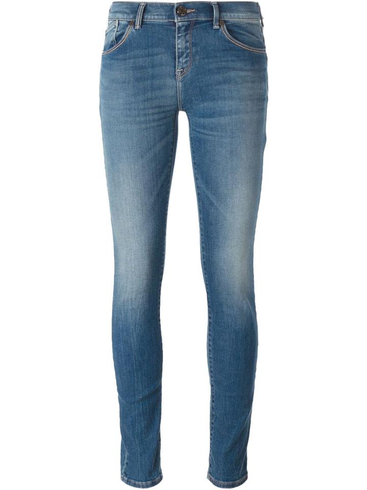 Armani Jeans Stone Washed Jeans - Blue