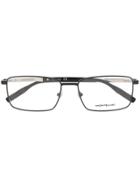 Montblanc Classic Square Glasses - Black