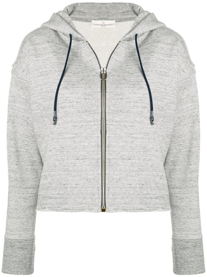 Golden Goose Hooded Zipped Jacket - Grey