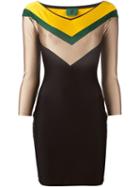 Jean Paul Gaultier Vintage 'les Rap'pieuses' Bodycon Dress, Women's, Size: Small, Black