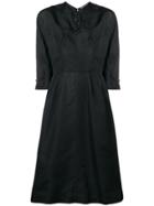 William Vintage 1963 A-line Midi Dress - Black