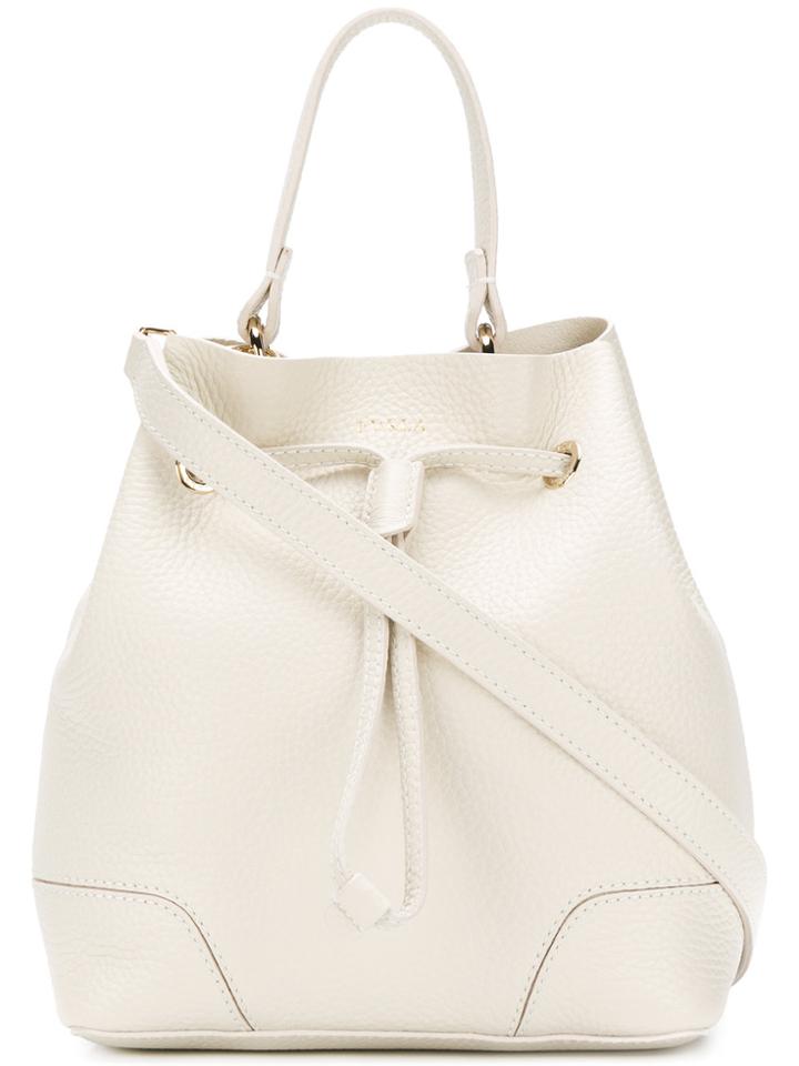 Furla Stacy Bucket Bag - White