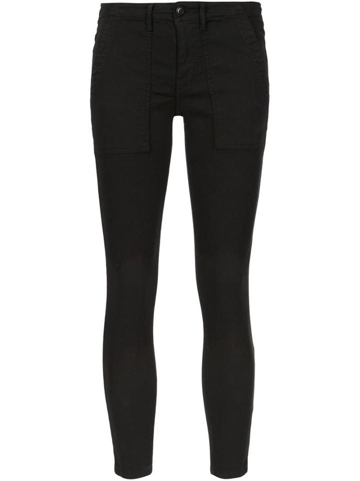 The Great The Skinny Armies Jeans, Women's, Size: 27, Black, Tencel/cotton/spandex/elastane