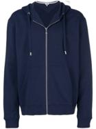Kenzo Zip Front Hoodie - Blue