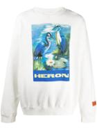 Heron Preston Graphic Print Sweatshirt - White