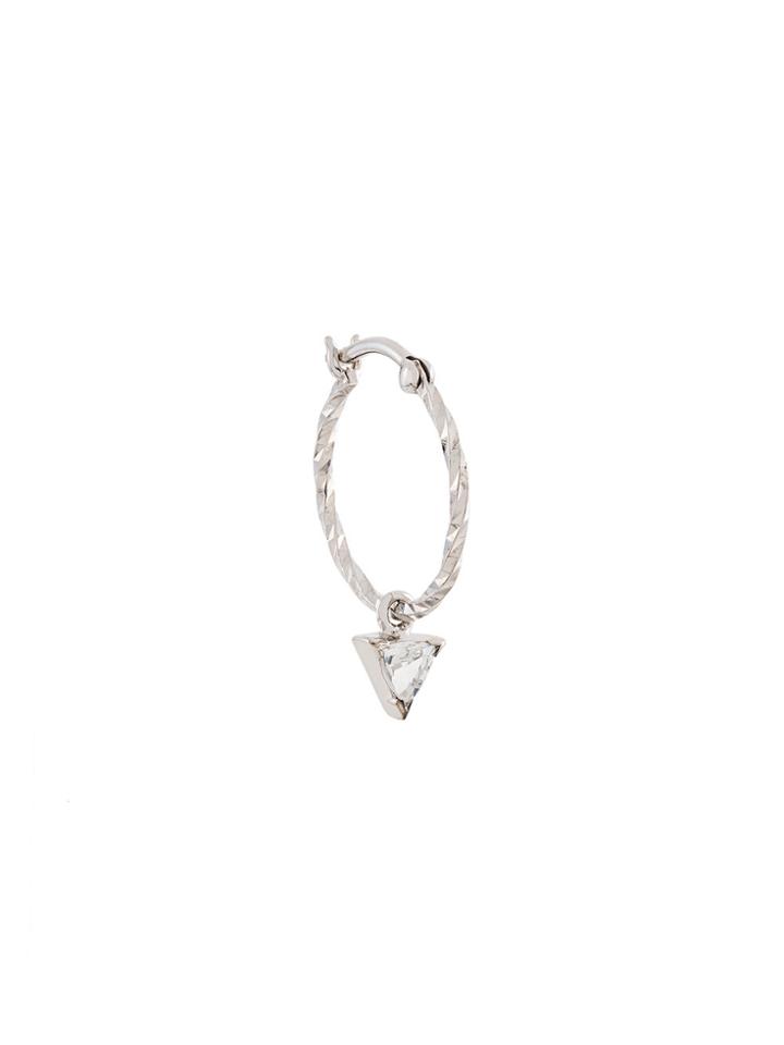 Maria Black 14kt Gold Diamond Cut Vidi Diamond Earring - Metallic