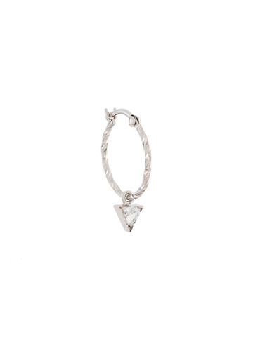 Maria Black 14kt Gold Diamond Cut Vidi Diamond Earring - Metallic
