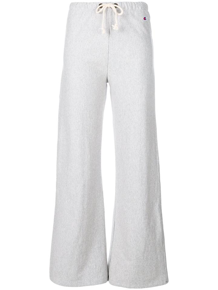 Champion Wide-leg Track Pants - Grey