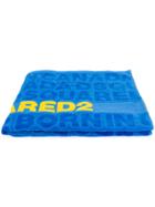 Dsquared2 D2 Born In Canada Towel - Blue