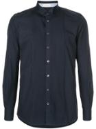 Education From Youngmachines Front Placket Shirt - Blue