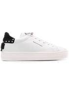 Rebecca Minkoff Barbell Low Top Sneakers - White
