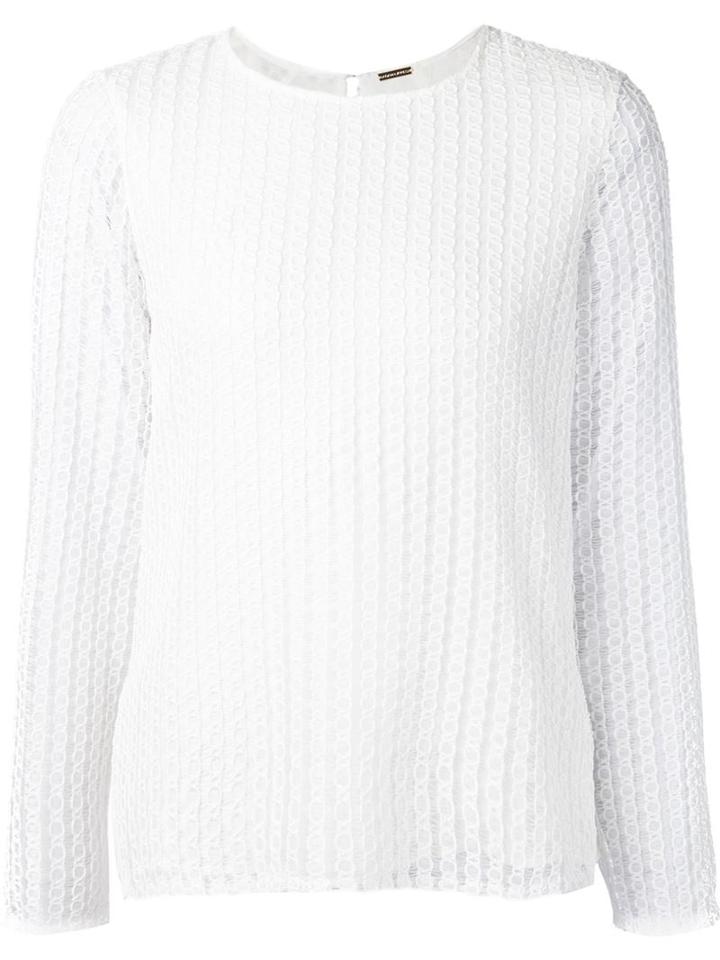 Adam Lippes Crochet Lace Bell-sleeve Blouse
