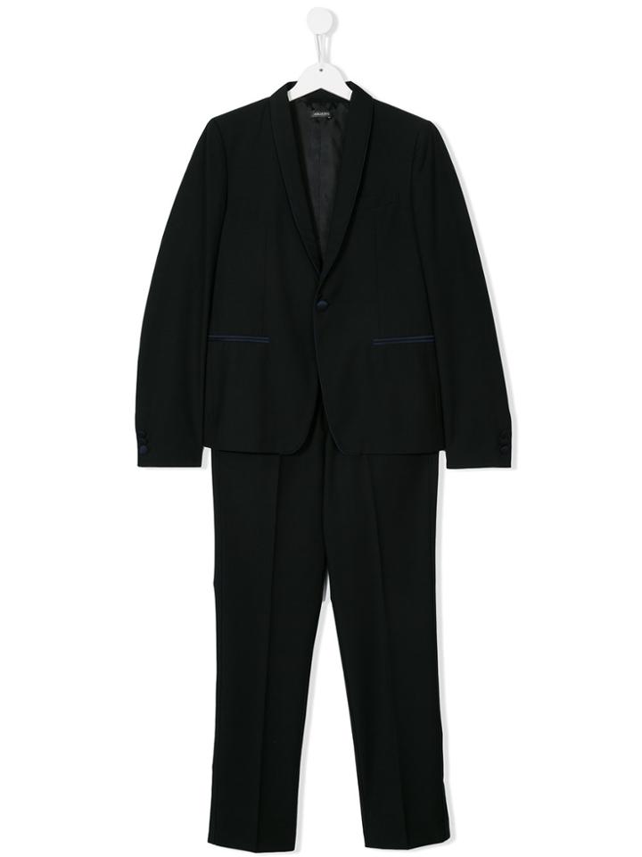Tagliatore Junior Formal Suit - Black