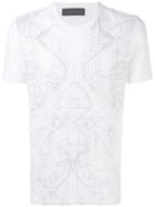 Diesel Black Gold - Tonal Graphic Print T-shirt - Men - Cotton - S, White, Cotton