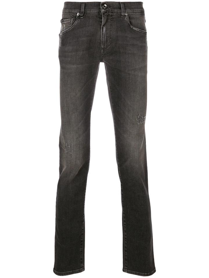 Dolce & Gabbana Comfort Fit Jeans - Grey